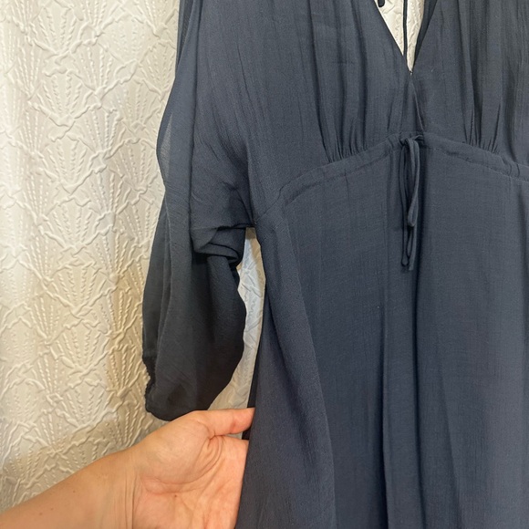 New maxi dress split sleeves - Picture 2 of 6